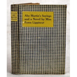 New Sayings By Abe Martin and Velma's Vow, A Gripping Love Tale (SIgned)